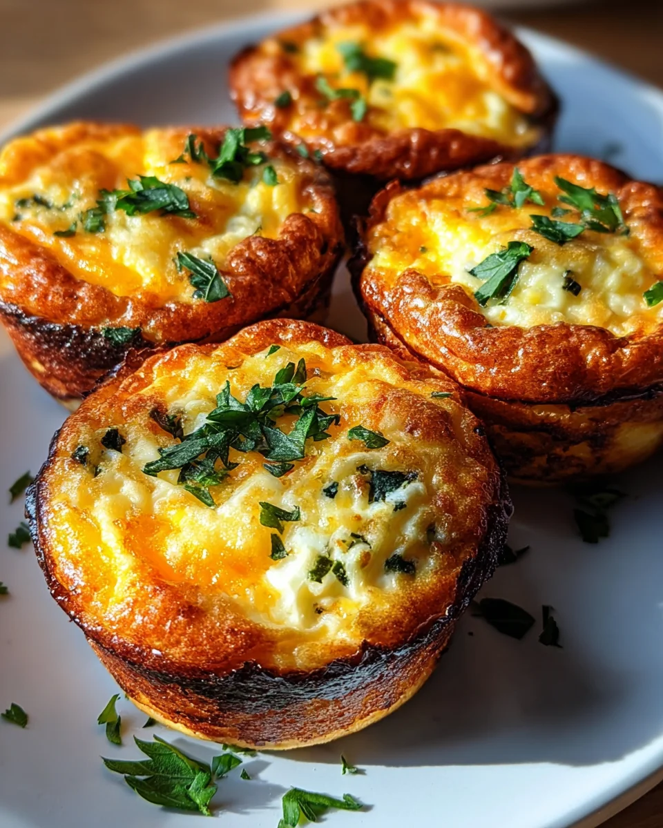 Fluffy Cottage Cheese Egg Muffins