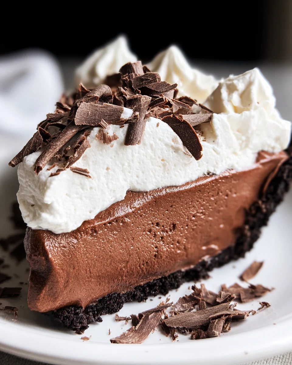 French Silk Pie