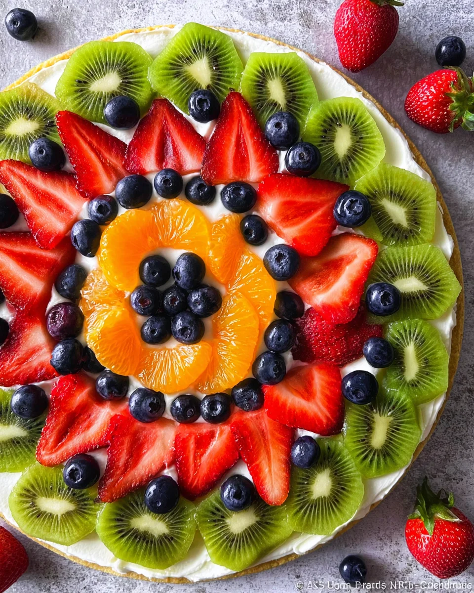 Fruit Pizza Recipe