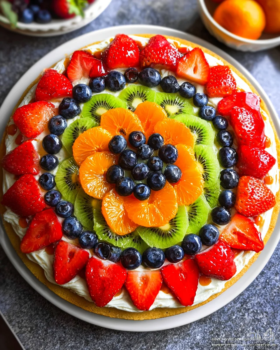 Fruit Pizza Recipe 18 Fruit