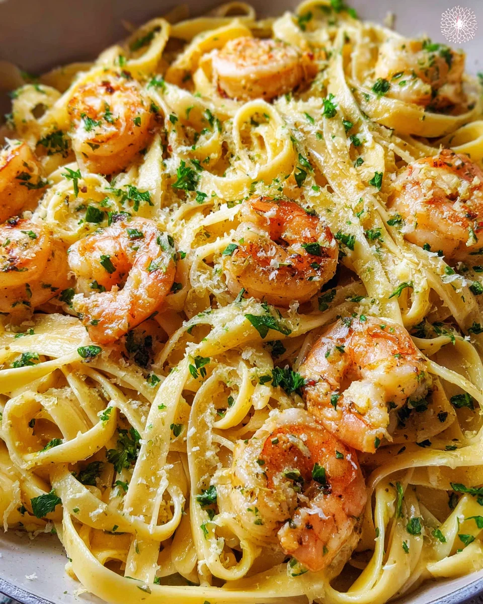 Garlic Butter Shrimp Pasta