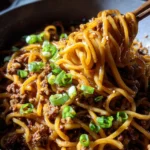 Ground Beef Mongolian Noodles 22 Ground Beef Mongolian Noodles