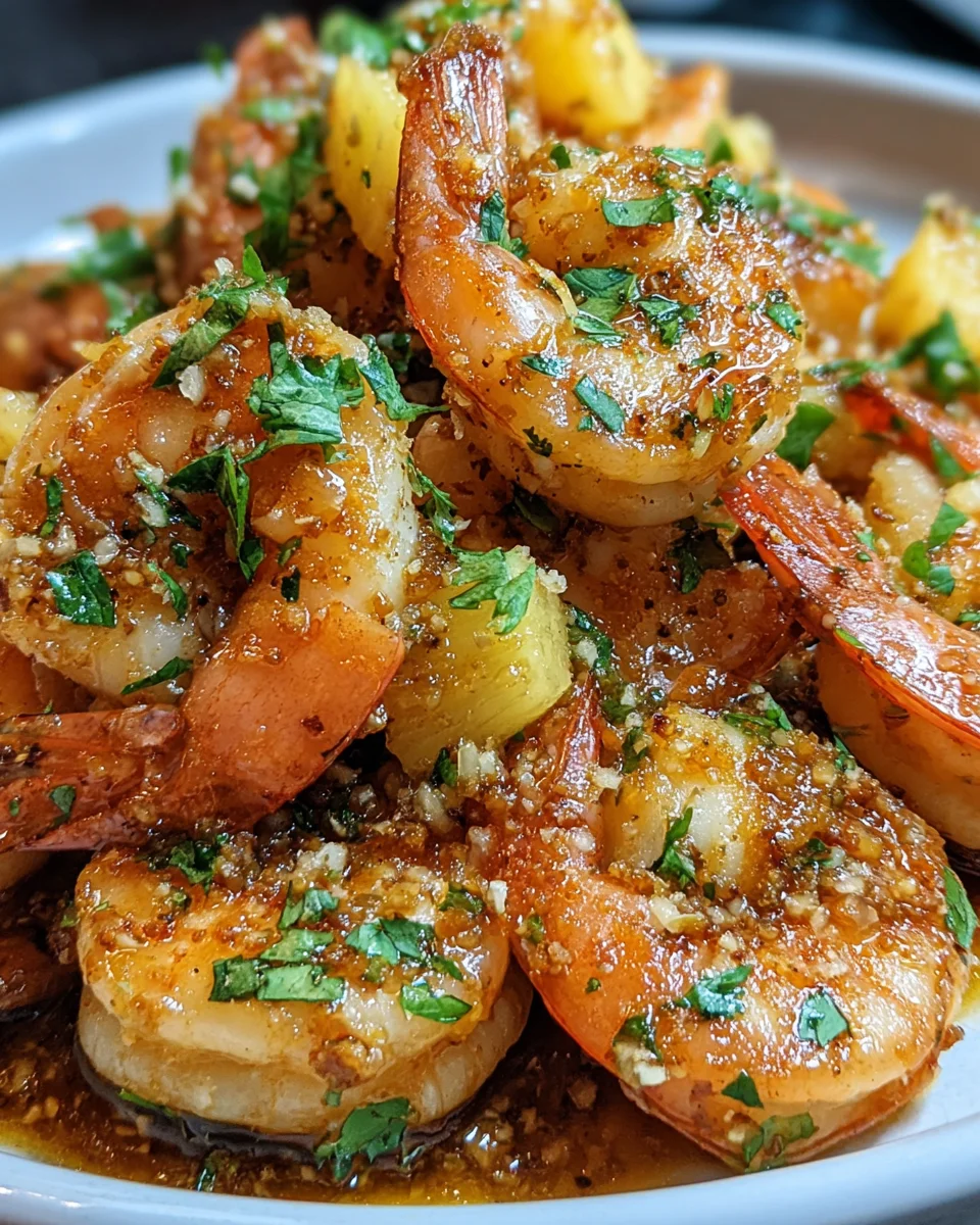 Hawaiian Garlic Shrimp 20 Hawaiian