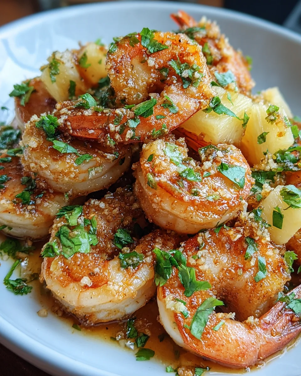 Hawaiian Garlic Shrimp 21 Hawaiian