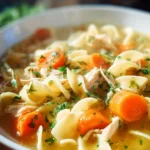 Homemade Chicken Noodle Soup