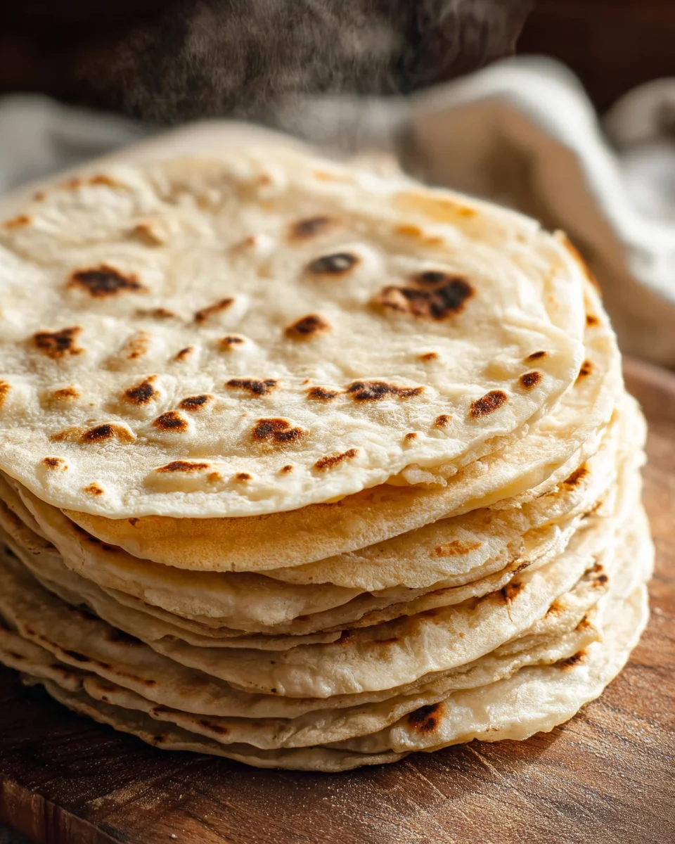 Homemade Flour Tortillas
