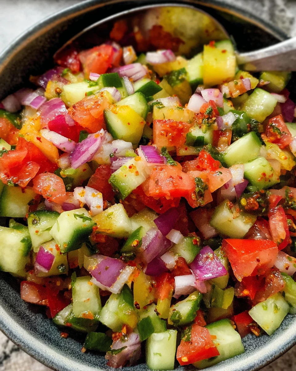 Indian Kachumber Salad