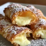 Italian Cream Stuffed Cannoncini