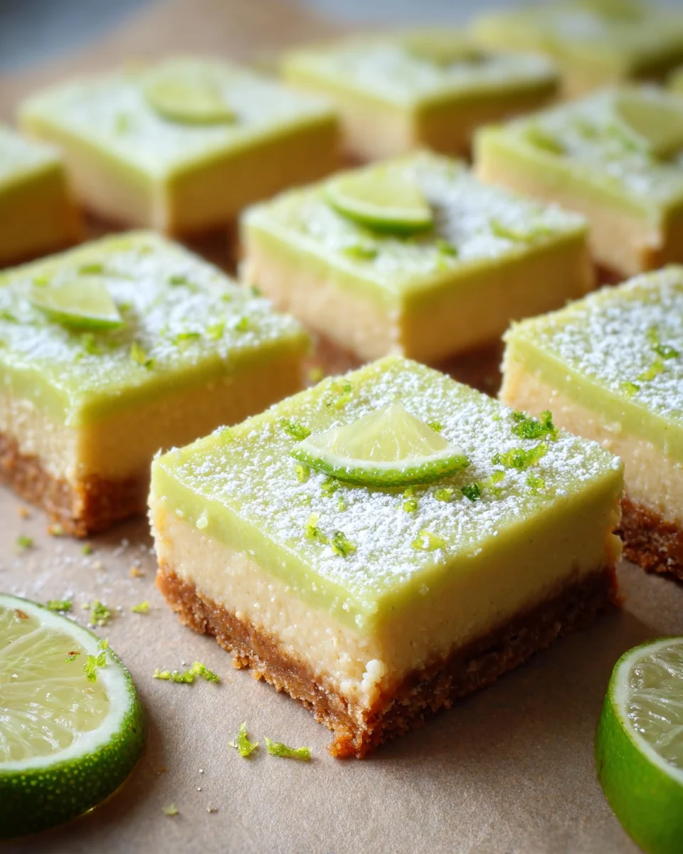 Key Lime Pie Bars