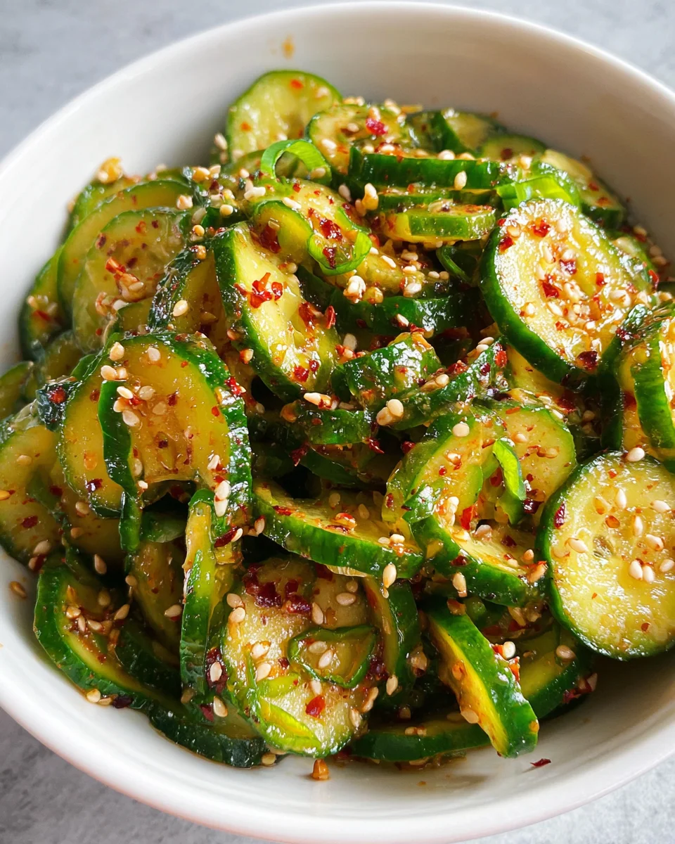 Korean Cucumber Salad