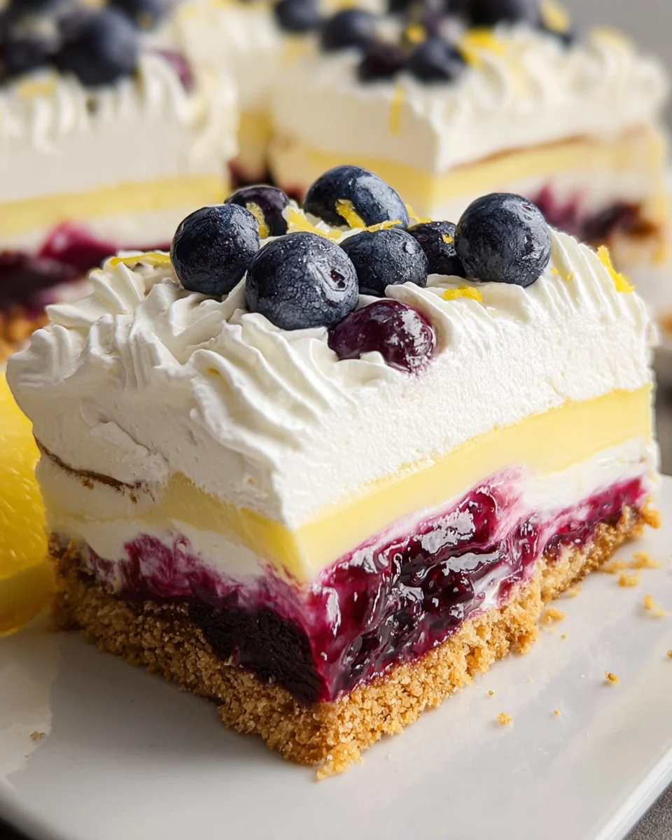 Lemon Blueberry Delight