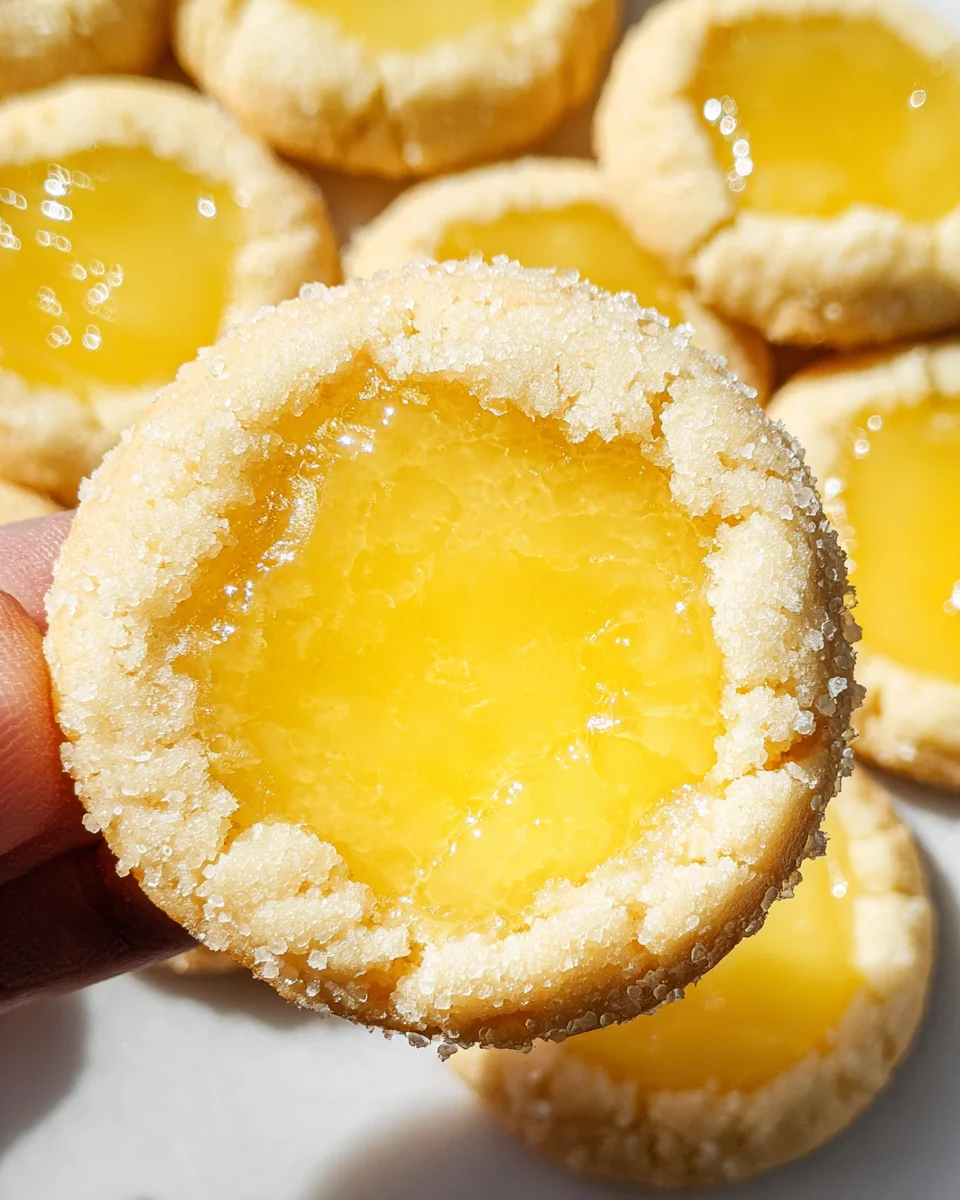 Lemon Curd Cookies Recipe