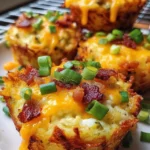 Loaded Bacon and Egg Hash Brown Muffins