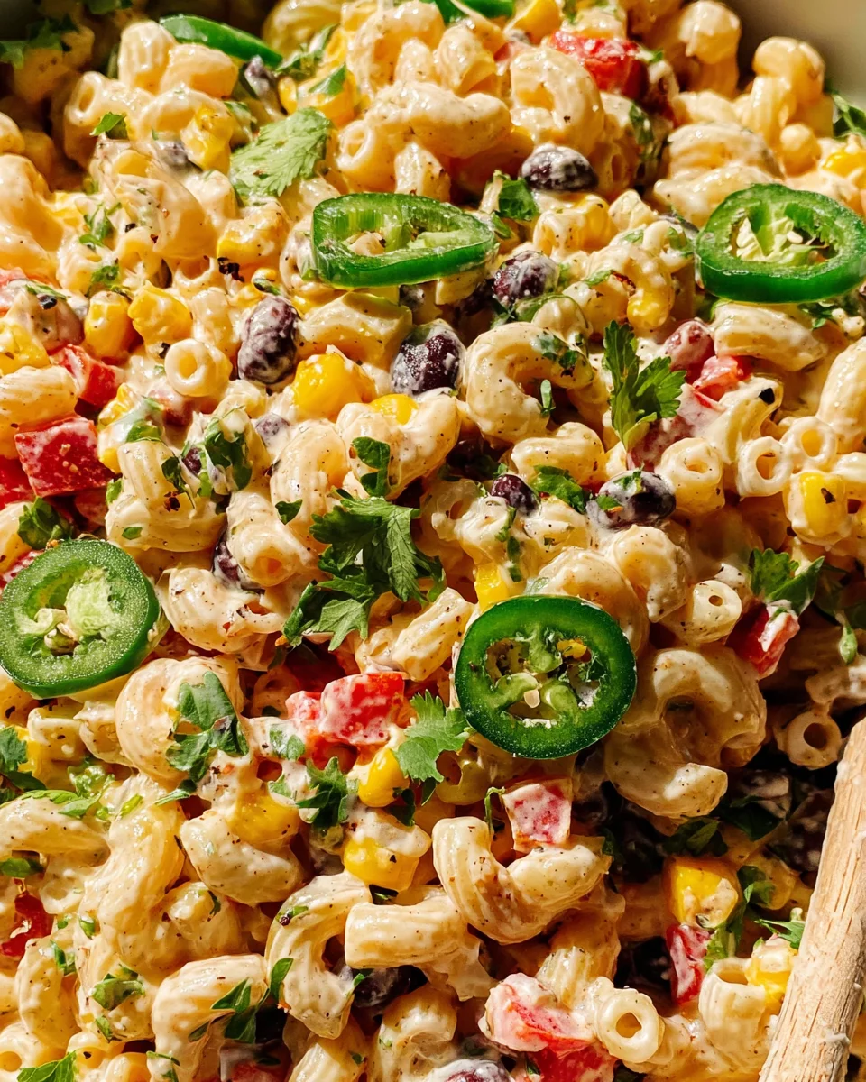 Mexican Macaroni Salad Recipe 19 Mexican