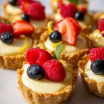 Mini Lemon Cheesecake Tarts