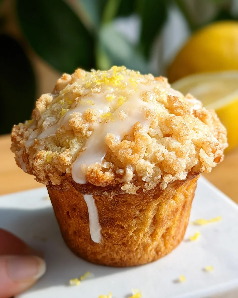 Moist Vegan Lemon Muffins 29 Moist