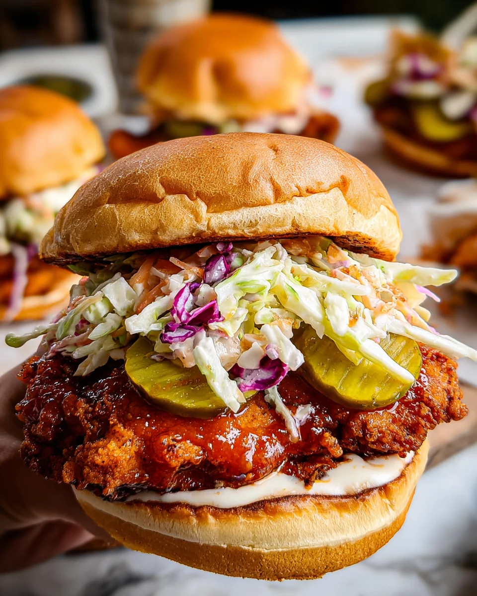 Nashville Hot Chicken Sandwiches