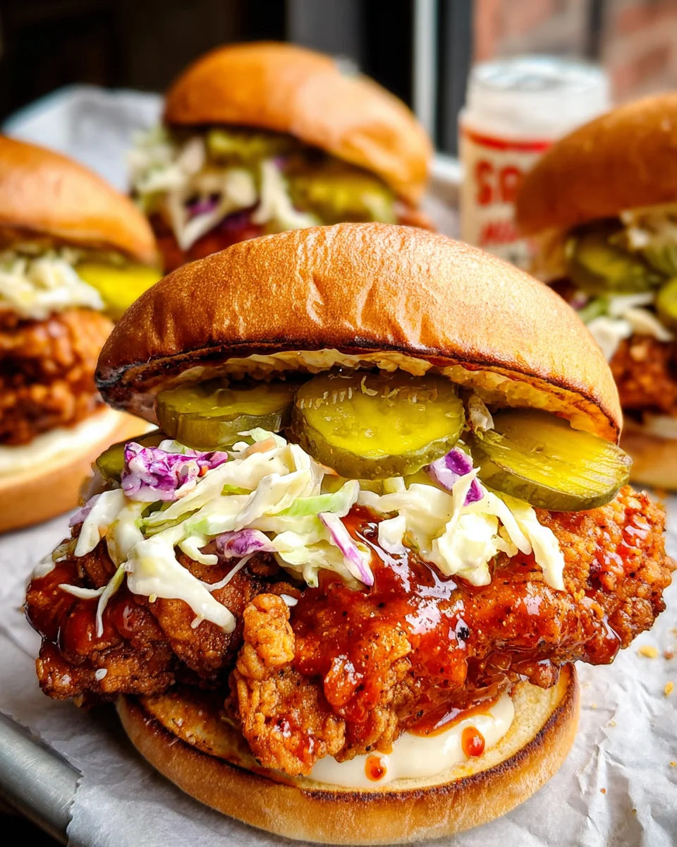 Nashville Hot Chicken Sandwiches 27 Nashville