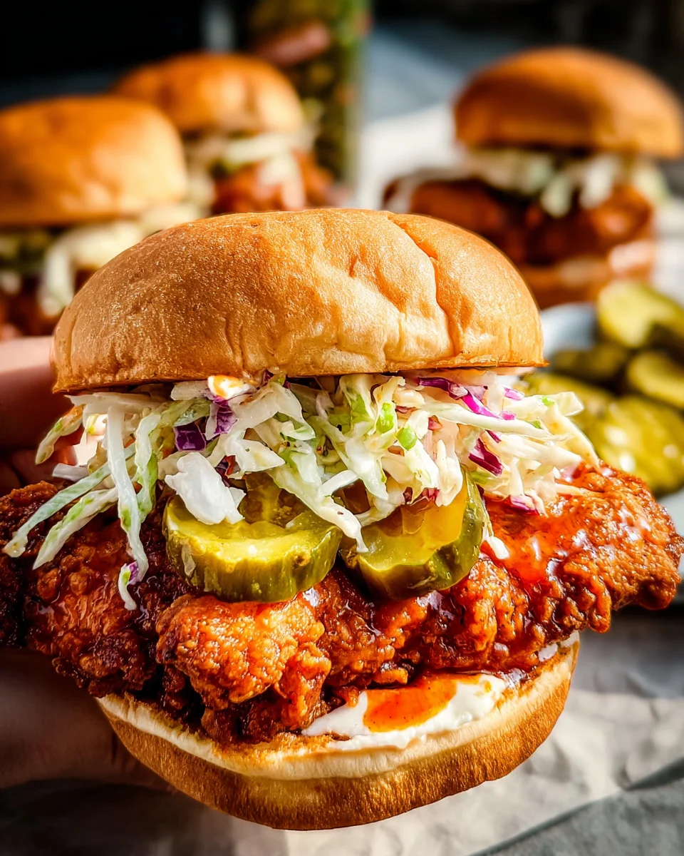 Nashville Hot Chicken Sandwiches 28 Nashville