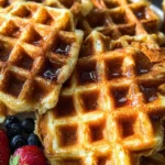 Oatmeal Cottage Cheese Waffles
