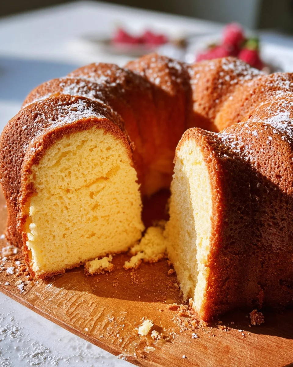 Old Fashioned Pound Cake