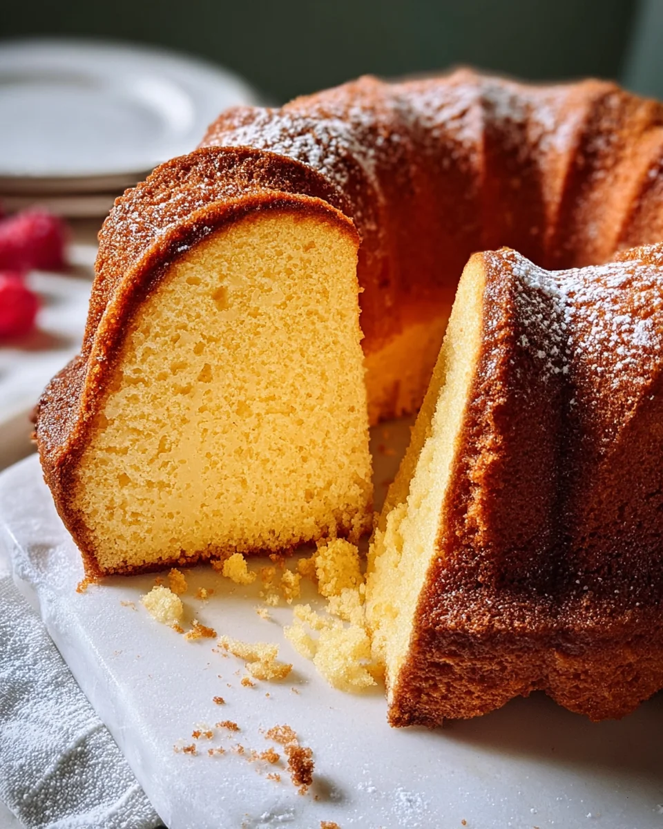Old Fashioned Pound Cake 15 Old