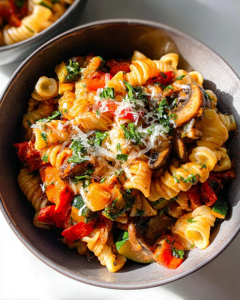 One-Pot Veggie Pasta