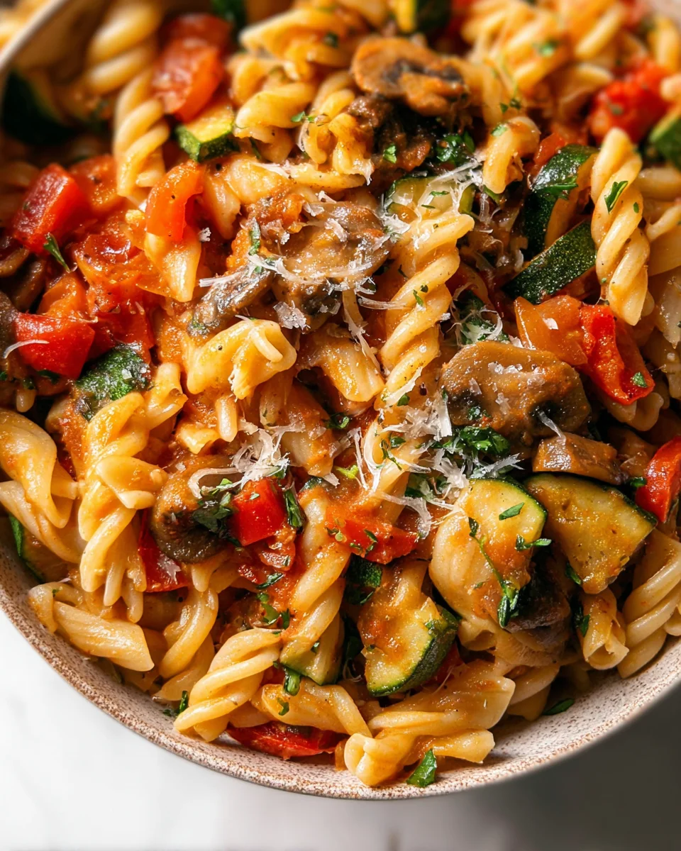 One-Pot Veggie Pasta 25 One-Pot