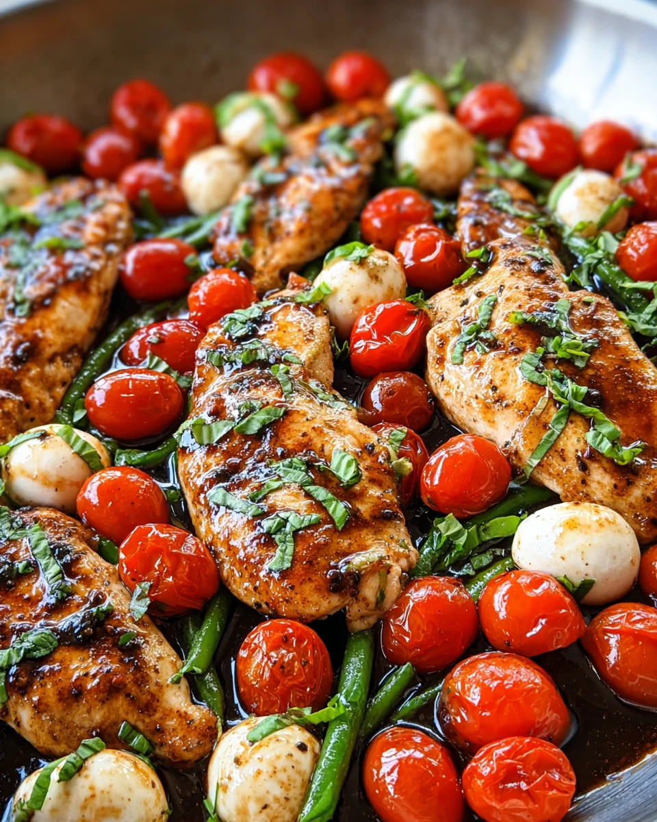 One Pan Balsamic Chicken