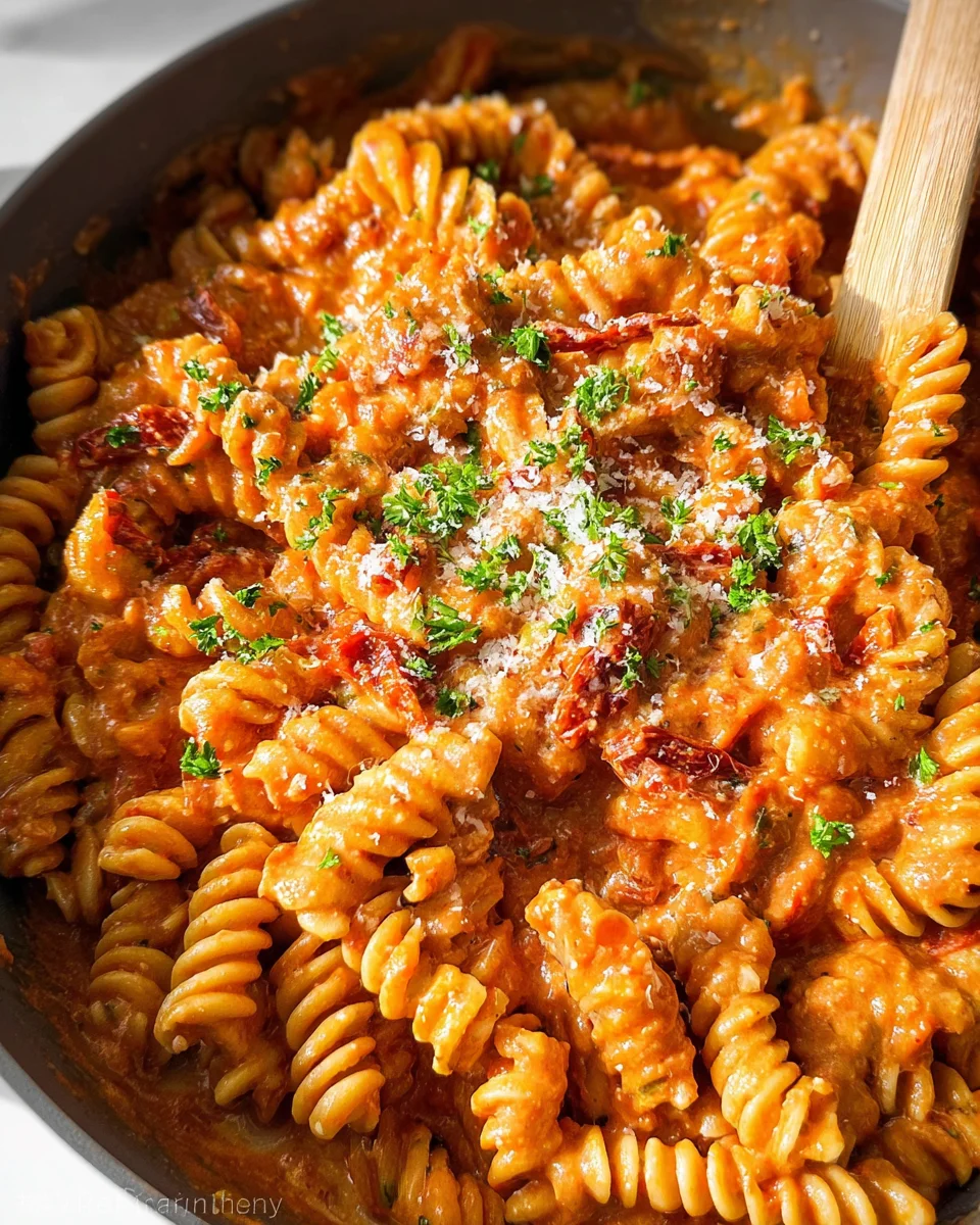 One Pot Creamy Tomato Pasta