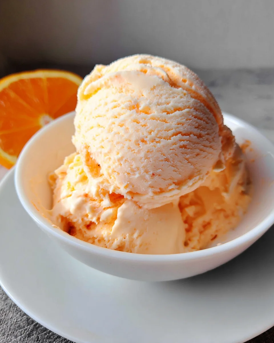 Orange Ice Cream