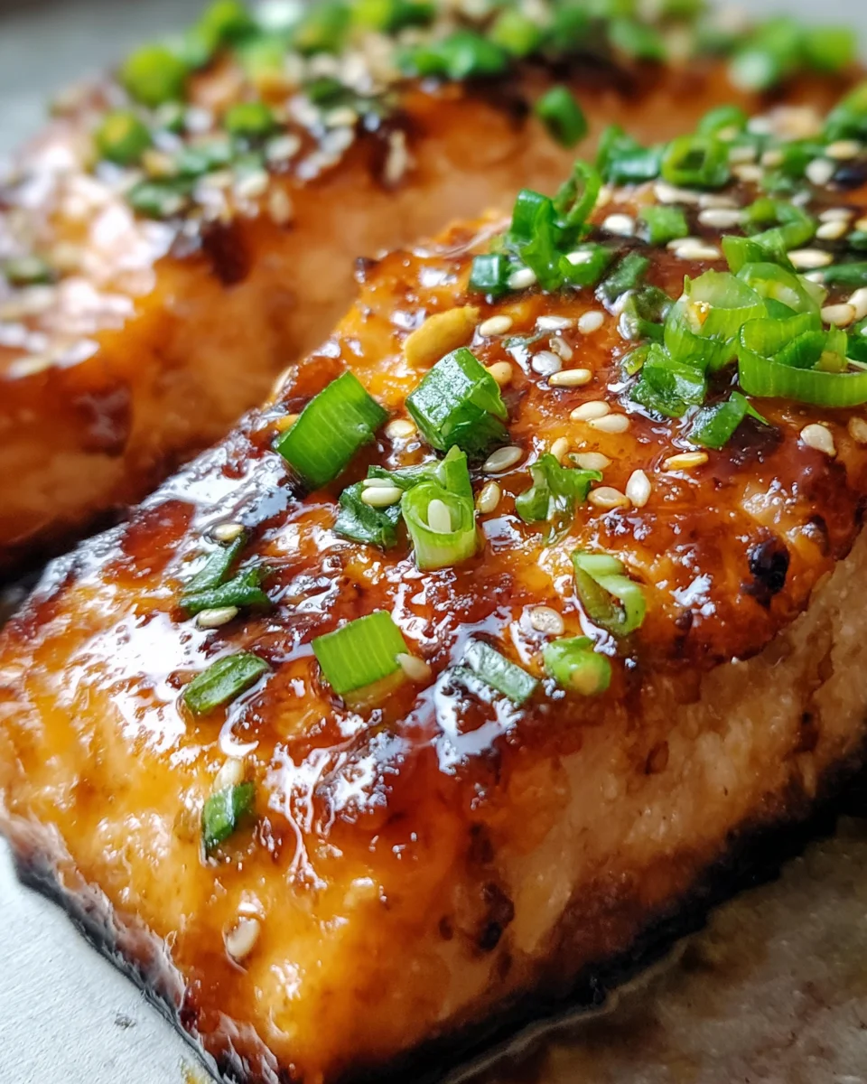 Orange Teriyaki Salmon