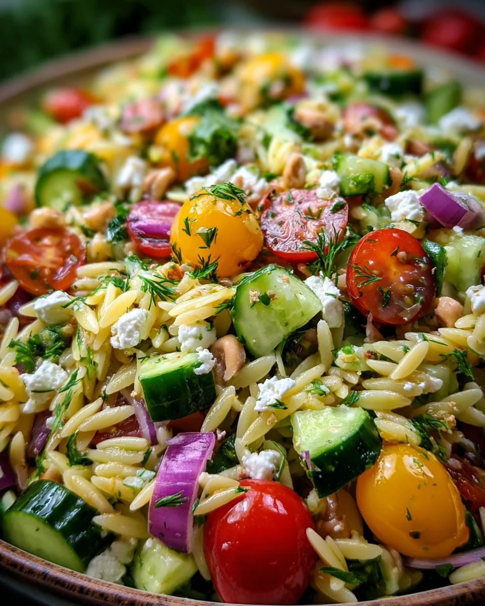 Orzo Pasta Salad
