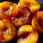 Pan Fried Peaches