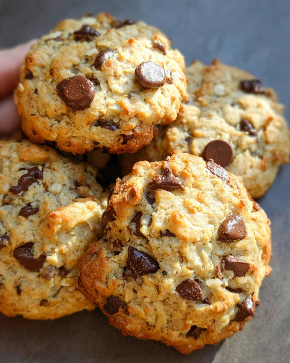 Peanut Butter Banana Cookies