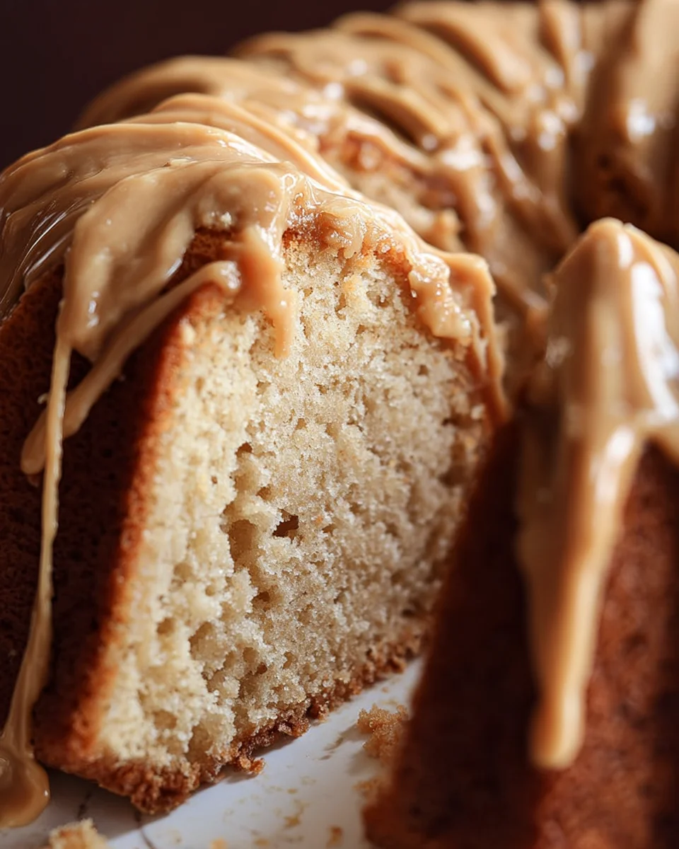 Peanut Butter Cream Pound Cake