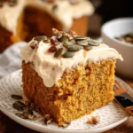 Pumpkin Spice Cake with Brown Sugar Cream Cheese Frosting 32 Pumpkin Spice Cake with Brown Sugar Cream Cheese Frosting