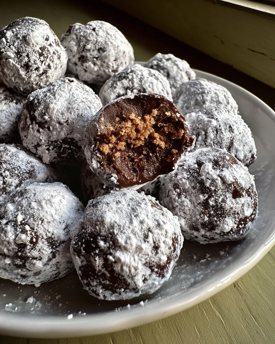 Puppy Chow Chocolate Truffles