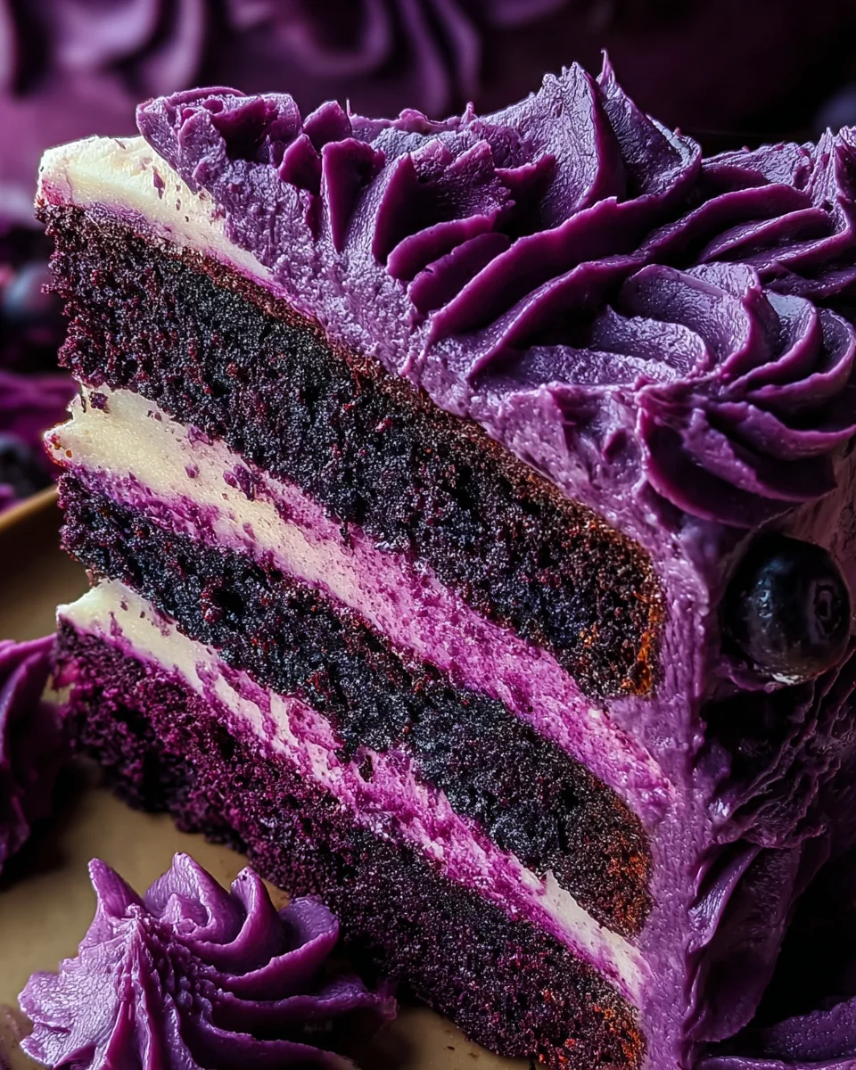 Purple Velvet Cake
