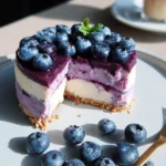 Raw Vegan Blueberry Cheesecake