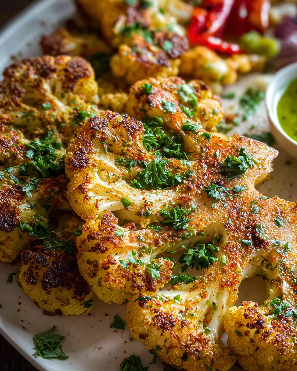 Roasted Cauliflower Steaks
