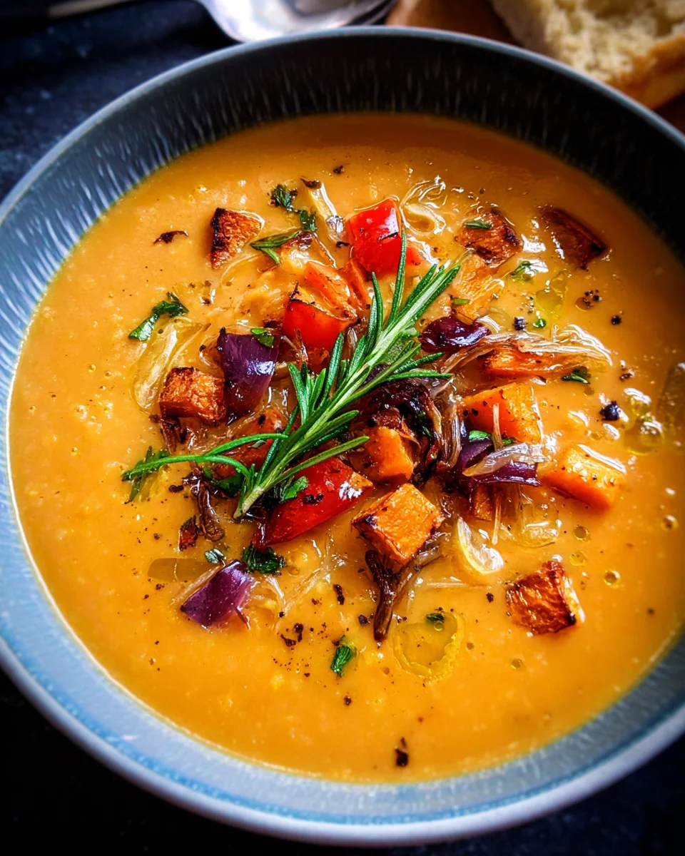 Roasted Vegetable Soup