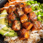 Salmon Teriyaki Bowl