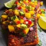 Salmon with Mango Salsa