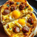 Sausage Egg and Cheese Breakfast Roll-Ups