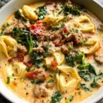 Sausage Tortellini Soup