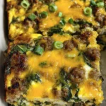 Sausage & Egg Keto Breakfast Casserole 23 Sausage & Egg Keto Breakfast Casserole