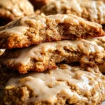 Seriously Thick & Chewy Chai Oatmeal Cookies with Maple Glaze 30 Seriously Thick & Chewy Chai Oatmeal Cookies with Maple Glaze
