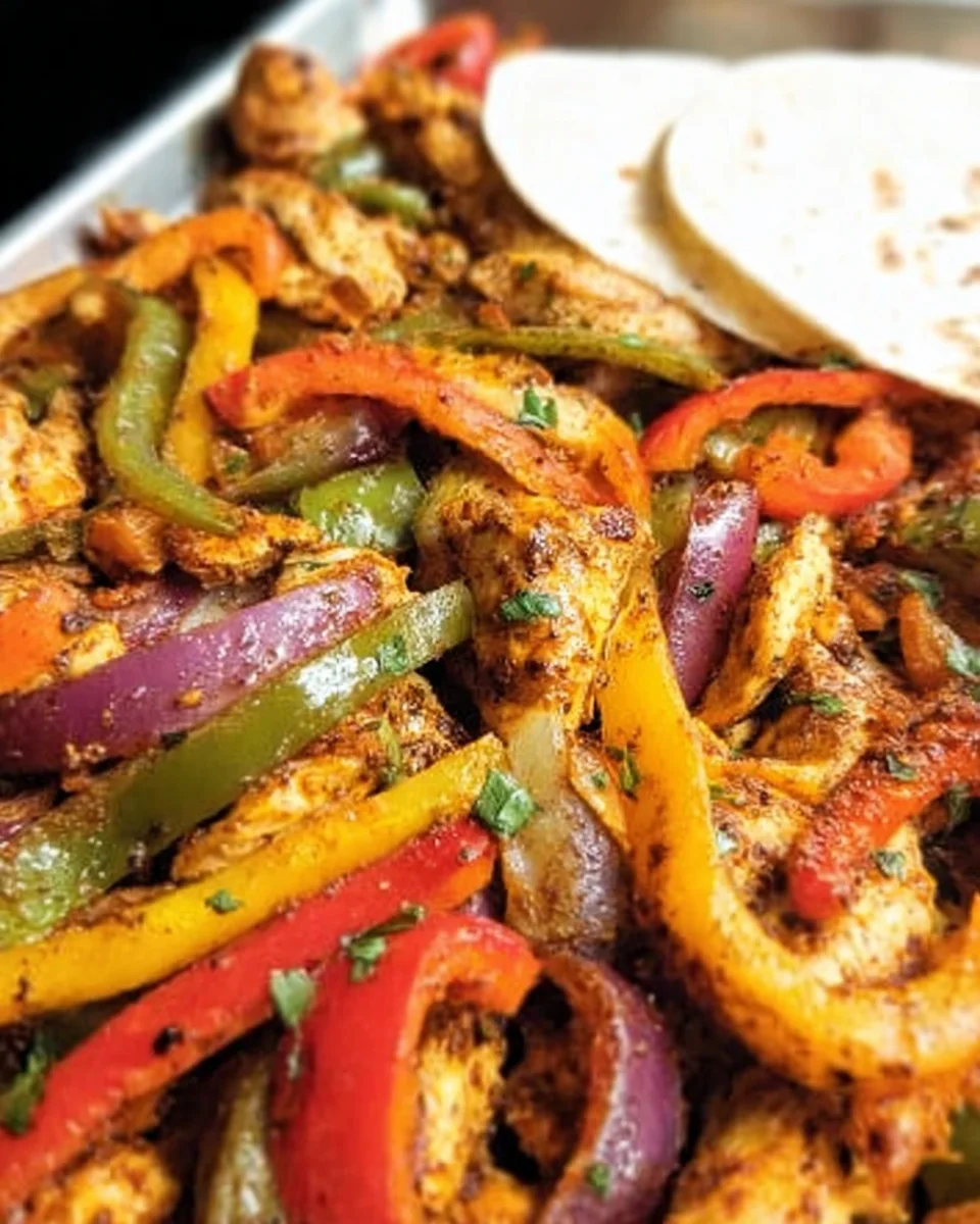 Sheet Pan Chicken Fajitas 26 Sheet