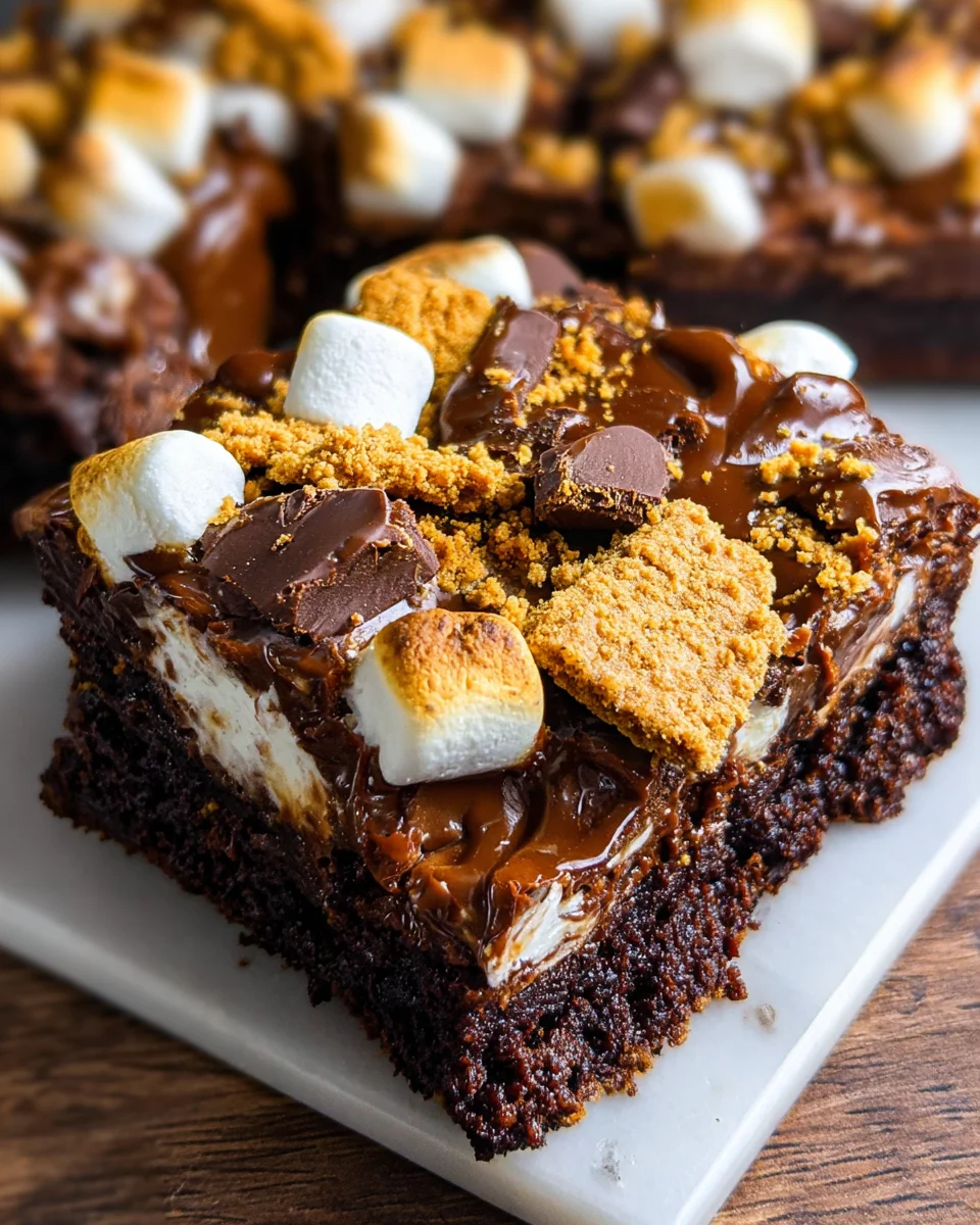 S'mores Brownies